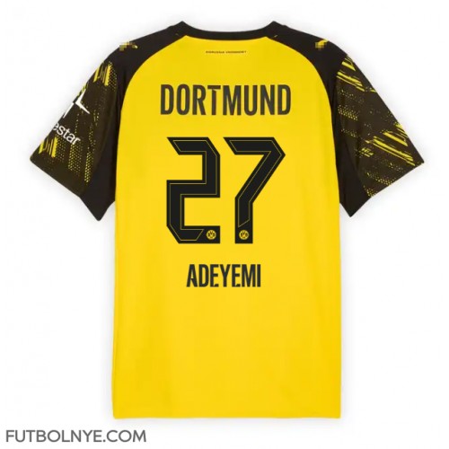 Camiseta Borussia Dortmund Karim Adeyemi #27 Primera Equipación 2025-26 manga corta